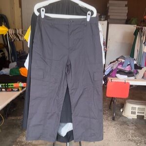 Sanctuary Men's Dark Gray Cargo Pants